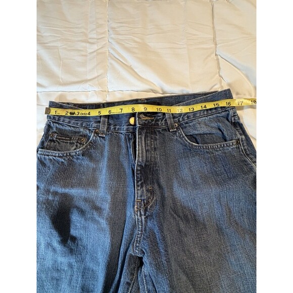 Calvin Klein Jeans Men's Size 33x29 Straight Cut Blue Denim - Picture 7 of 8